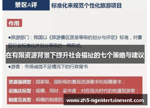 在有限资源背景下提升社会福祉的七个策略与建议